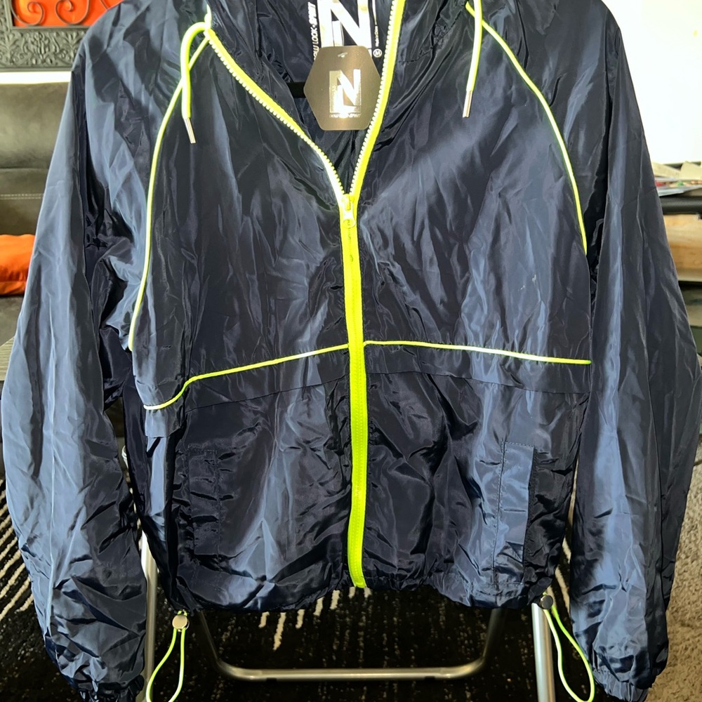 Kids avy and eon Green Raincoat